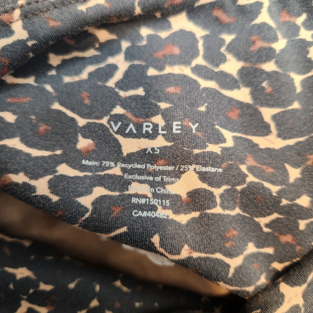 Varley Lets Move High 25" Legging Cluster Leopard Size XS - Picture 4 of 7